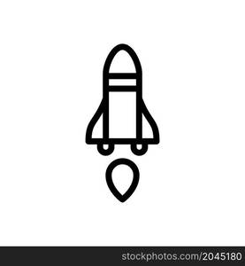 rocket icon vector design template