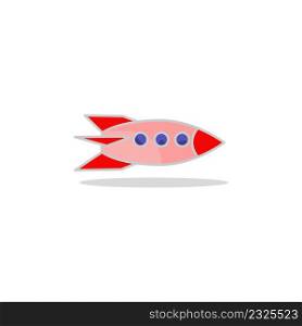 rocket icon vector design templates white on background