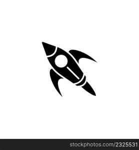 rocket icon vector design templates white on background