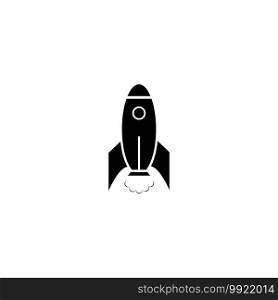 Rocket icon vector illustration design template