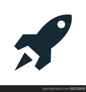 Rocket Icon Vector Logo Template