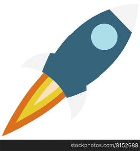Rocket launch, ship. Start up object isolated. . Rocket launch, ship. Start up object. 