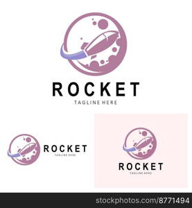 Rocket Logo Design, space exploration vehicle