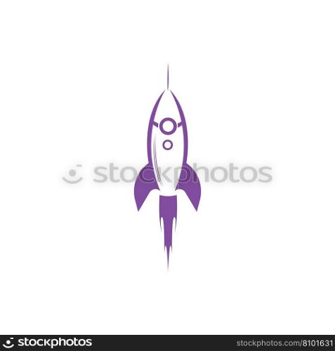 Rocket logo design Stock Vector, rocket logo design illustration