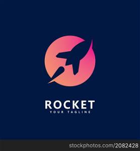 Rocket Logo icon Vector design Template