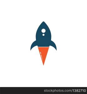 rocket logo icon vector template