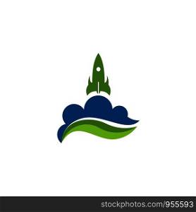rocket logo template