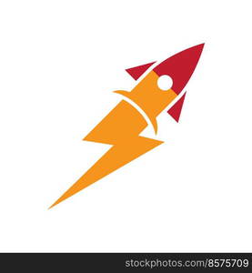 Rocket Logo Template vector symbol nature design