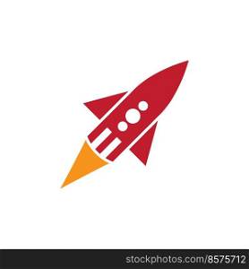 Rocket Logo Template vector symbol nature design