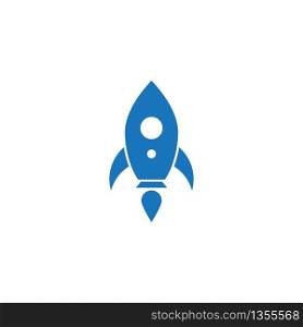 Rocket logo vector design template