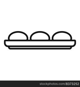 Roll dough icon outline vector. Pastry baking. Cook kitchen. Roll dough icon outline vector. Pastry baking