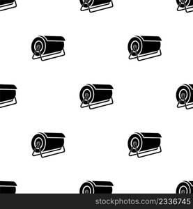 Roll Icon Seamless Pattern, Mat, Rug, Carpet Or Paper Roll Icon Of Anything Vector Art Illustration