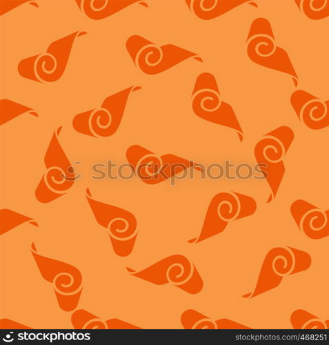 Roll Icon Seamless Pattern, Mat, Rug, Carpet Or Paper Roll Icon Of Anything, Vector Art Illustration