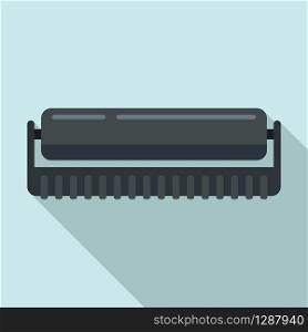 Roll toner icon. Flat illustration of roll toner vector icon for web design. Roll toner icon, flat style
