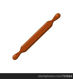 Rolling pin icon. Flat illustration of rolling pin vector icon for web. Rolling pin icon, flat style
