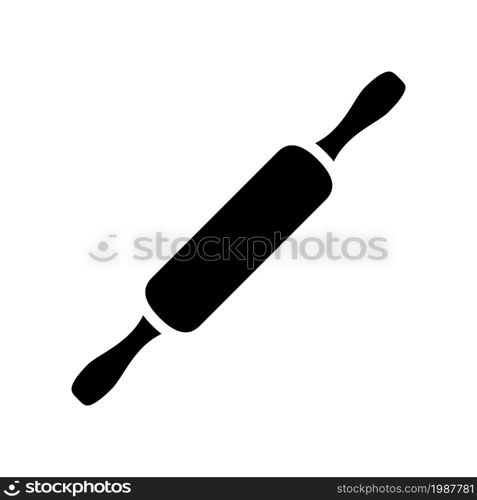 rolling pin icon, illustration design