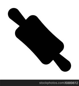 rolling pin, icon on isolated background