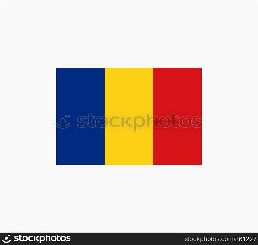 Romania Flag Vector Illustration