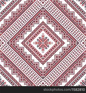 Romanian pattern inspired from traditional embroidery