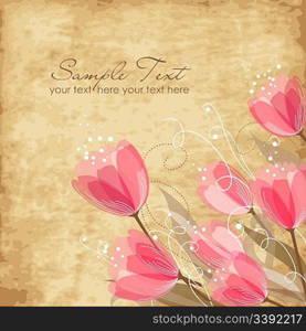 Romantic Flower Background