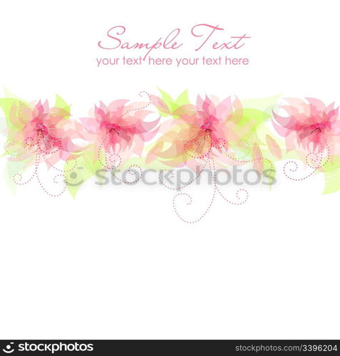 Romantic Flower Background