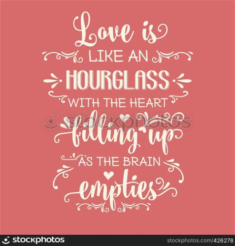 Romantic love quote
