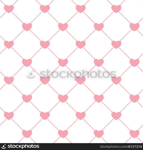 Romantic Seamless Pattern Background Vector Illustration EPS10. Romantic Seamless Pattern Background Vector Illustration