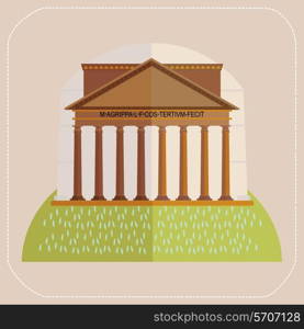Rome Pantheon icon