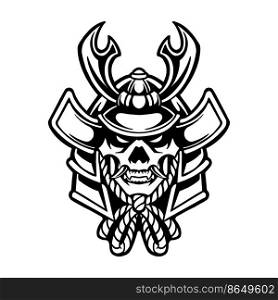 Ronin Samurai Warrior Outline vector illustrations for your work logo, merchandise t-shirt, stickers and label designs, poster, greeting cards advertising business company or brands