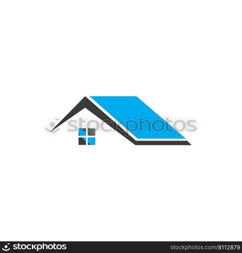 roof icon logo vector design template