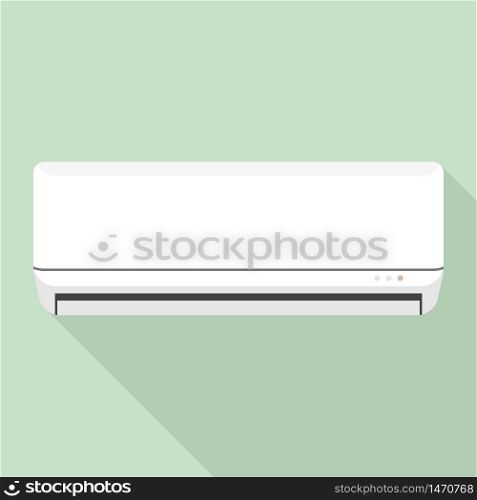 Room air conditioner icon. Flat illustration of room air conditioner vector icon for web design. Room air conditioner icon, flat style
