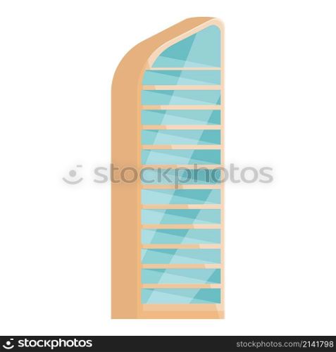 Room multistory icon cartoon vector. Office building. Residential apartment. Room multistory icon cartoon vector. Office building