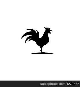 Rooster Logo Template vector illustration design