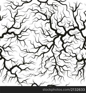 Root system seamless pattern, underground plant silhouette. Branched black trees or plants roots vector background illustration. Tree roots pattern seamless in ground drawing. Root system seamless pattern, underground plant silhouette. Branched black trees or plants roots vector background illustration. Tree roots pattern