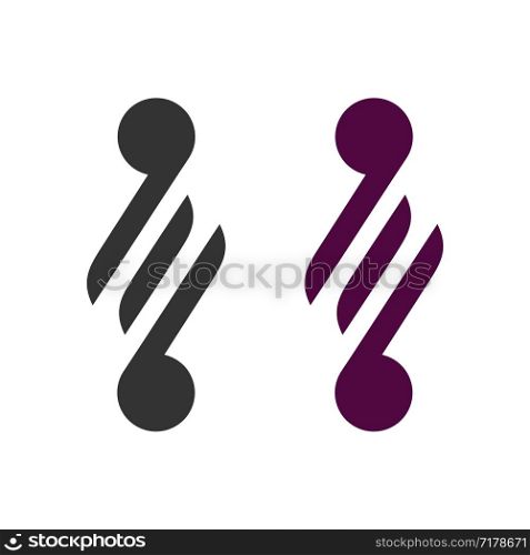 Rope Ornamental Logo Template Illustration Design. Vector EPS 10.