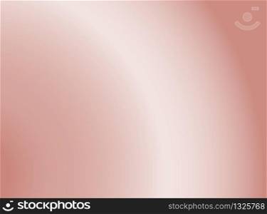 Rose gold metal foil abstract background with soft shiny space texture for christmas and valentine. vector illustration
