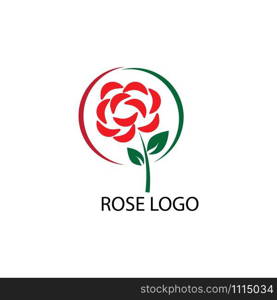 rose logo vector