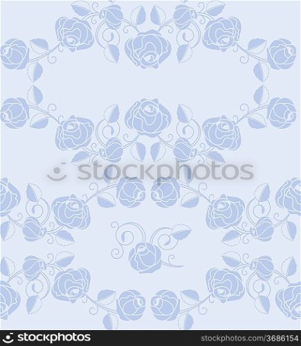 Roses pattern seamless
