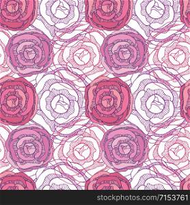 Roses seamless pattern. Repeat floral background. Floral pattern for textile design. Colorful rose flowers print. Roses seamless pattern. Repeat floral background. Floral pattern for textile design. Colorful rose flowers print.