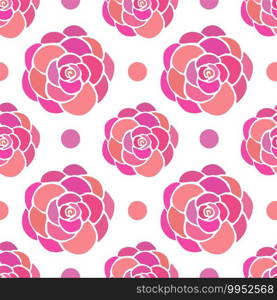 Roses seamless pattern. Repeat floral background for textile design. Roses seamless pattern. Repeat floral background for textile design.