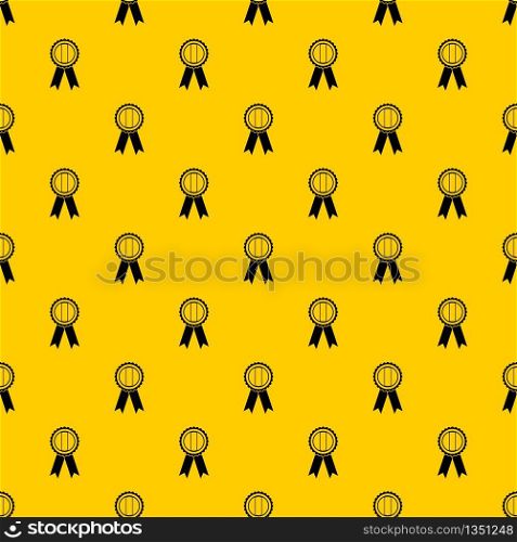 Rosette pattern seamless vector repeat geometric yellow for any design. Rosette pattern vector