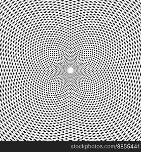Rotation pattern vector image
