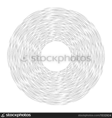 Round frame of pencil strokes and stripes. Vector element for greeting cards, invitation cards and your creativity. Round frame of pencil strokes and stripes.