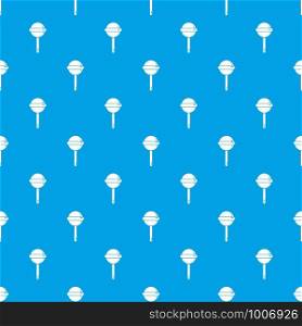 Round lollipop pattern vector seamless blue repeat for any use. Round lollipop pattern vector seamless blue