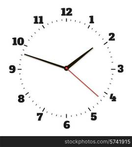 Round office clock