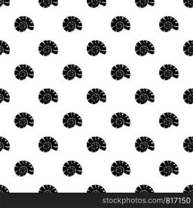Round shell pattern seamless vector repeat geometric for any web design. Round shell pattern seamless vector