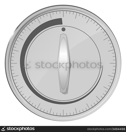 round switch. vector