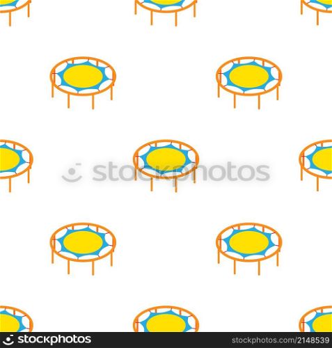 Round trampoline pattern seamless background texture repeat wallpaper geometric vector. Round trampoline pattern seamless vector