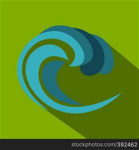 Round wave icon. Cartoon illustration of round wave vector icon for web. Round wave icon, cartoon style