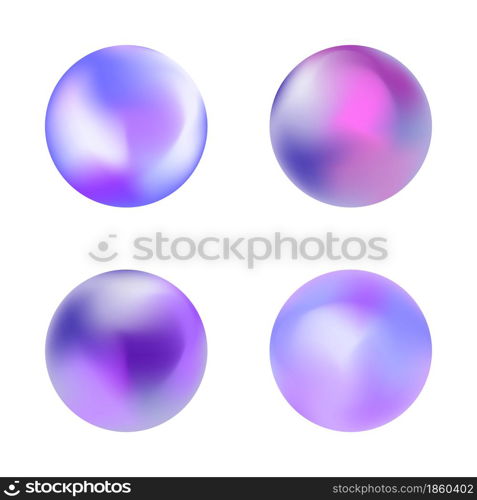 Rounded holographic gradient button.. Rounded holographic gradient button. Vector templates for placards, banners, flyers, presentations and reports